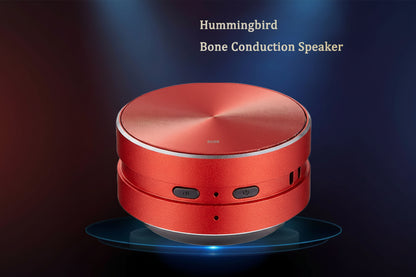 Experience Unmatched Sound with the Mini Bone Conduction Bluetooth Speaker - Your Portable FM Radio and TWS Stereo Solution!